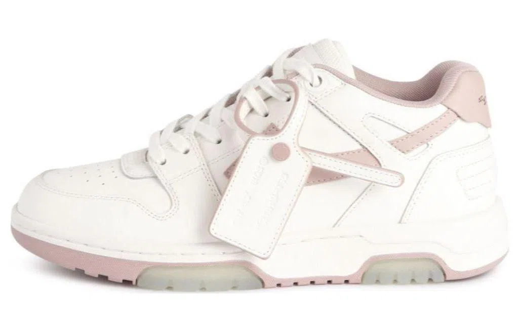 OFF-WHITE Out Of Office White Pink