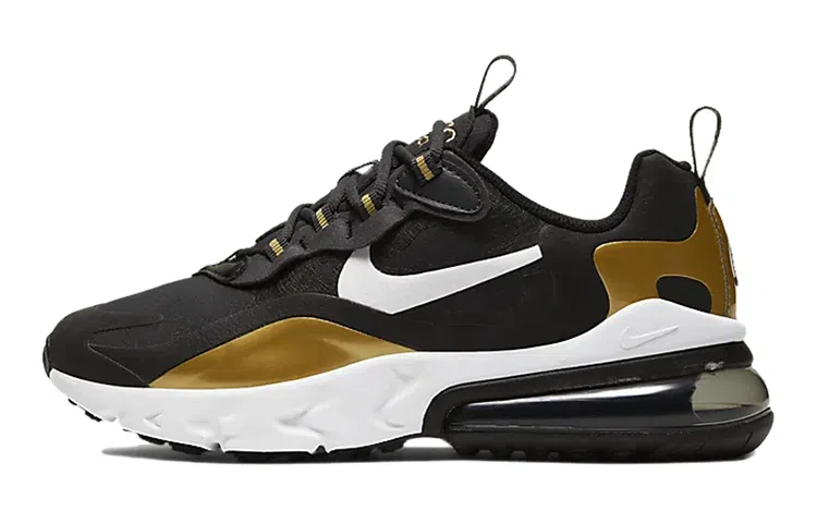 Nike Air Max 270 React Black Gold