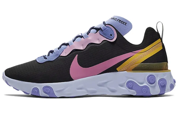 Nike React Element 55 Black Pink