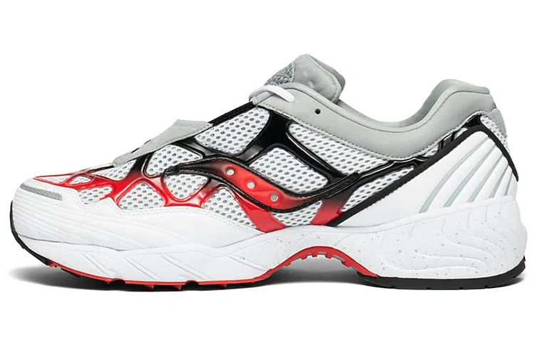 Saucony Excursion Grid Web White Red Black