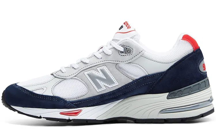 New Balance 991 White Blue