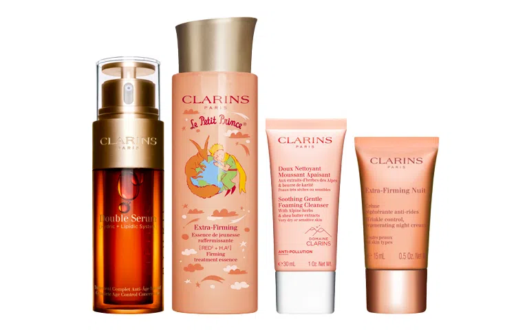 娇韵诗 小王子限定版黄金光泽弹力套装 滋养保湿