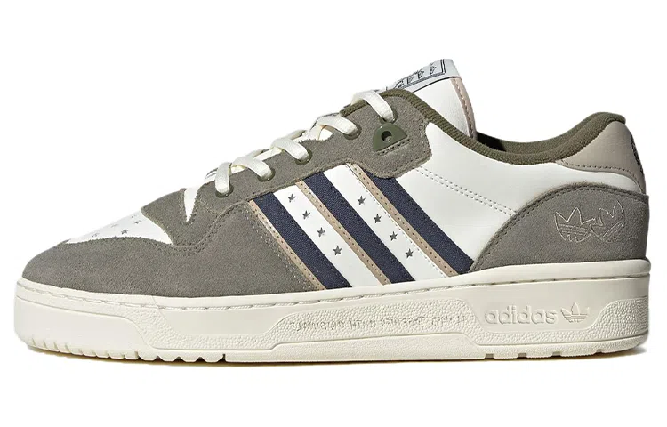 adidas Rivalry Low Grey Green White