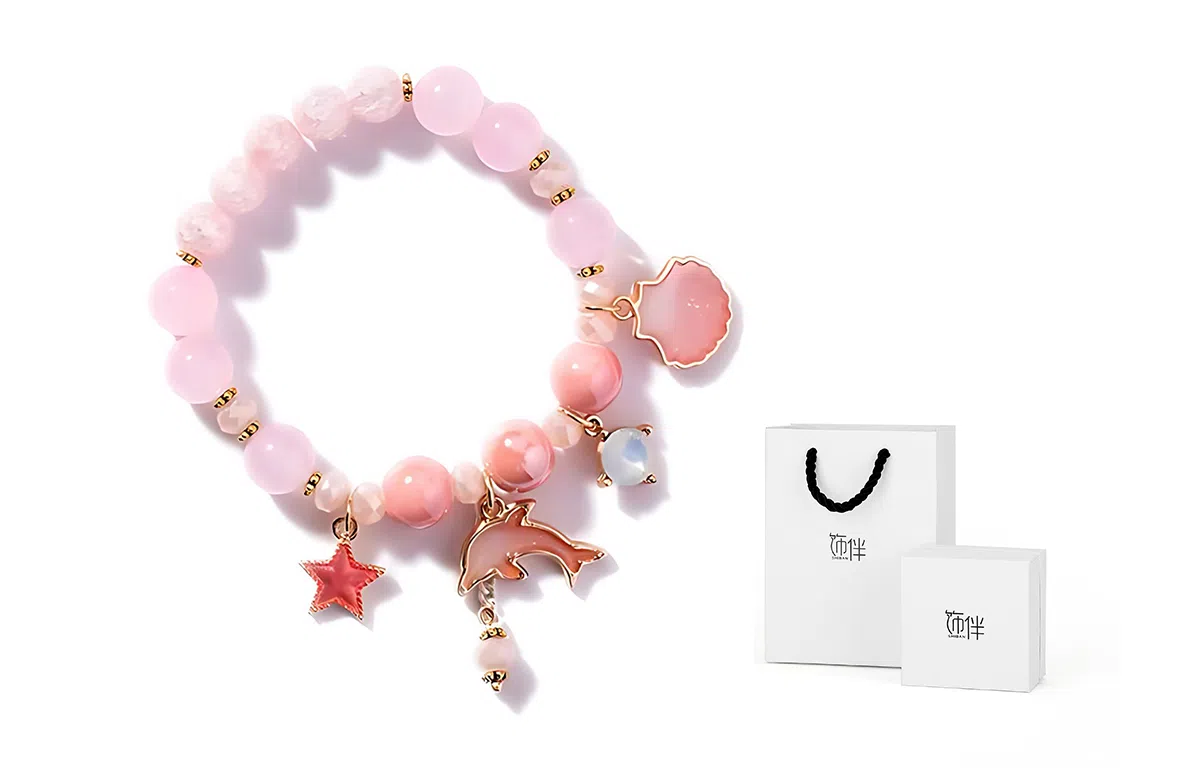 饰伴 为爱而生系列 海洋之星可调节 陶瓷 水晶 手链 女款