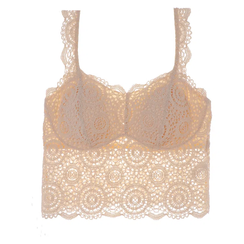 内在密码 一体抹胸垫防走光文胸