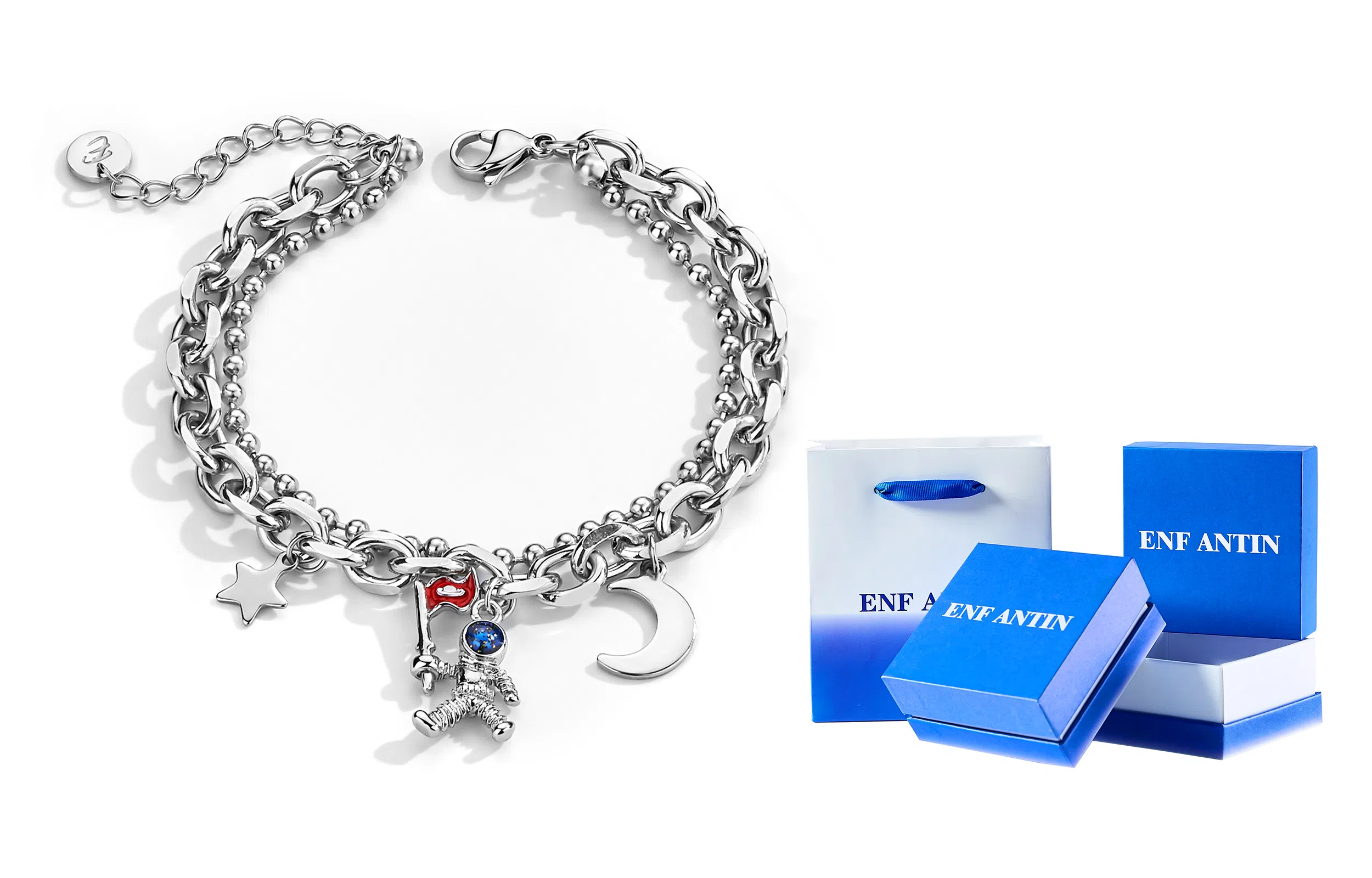 ENFANTIN Astronaut Pendant Bracelet