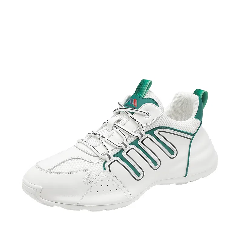 哥仑步 头层牛皮 厚底 舒适百搭 低帮 生活休闲鞋 男款