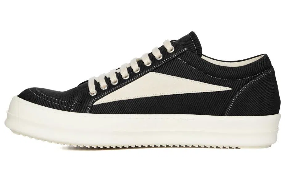 Rick Owens DRKSHDW Low Top Sneakers Black