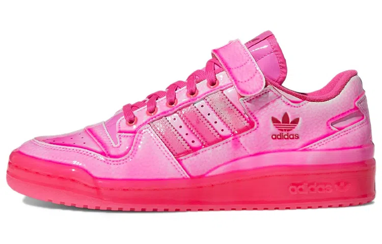 Jeremy Scott x adidas Originals Forum Dipped Low Fluorescent Pink