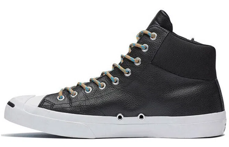 Converse Jack Purcell High Top Black White