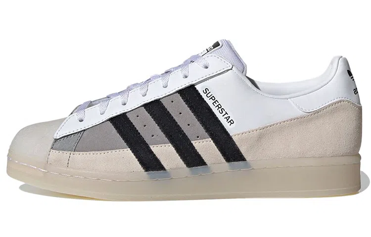 adidas Superstar White Black Brown