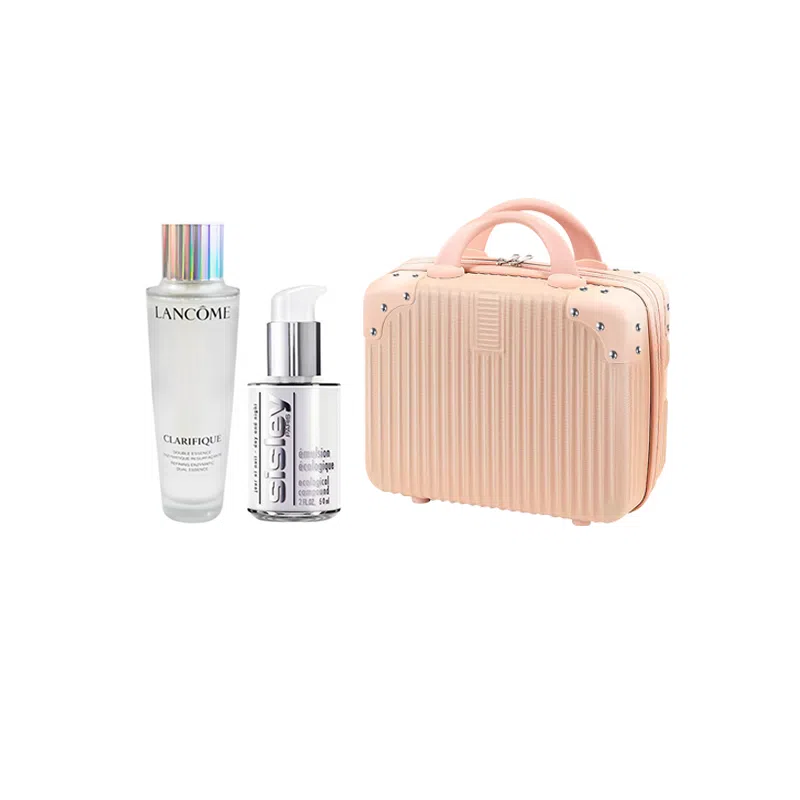 兰蔻 极光水护肤二件套行李箱 补水保湿淡斑