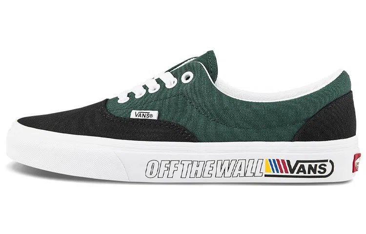 Vans Era Black Green