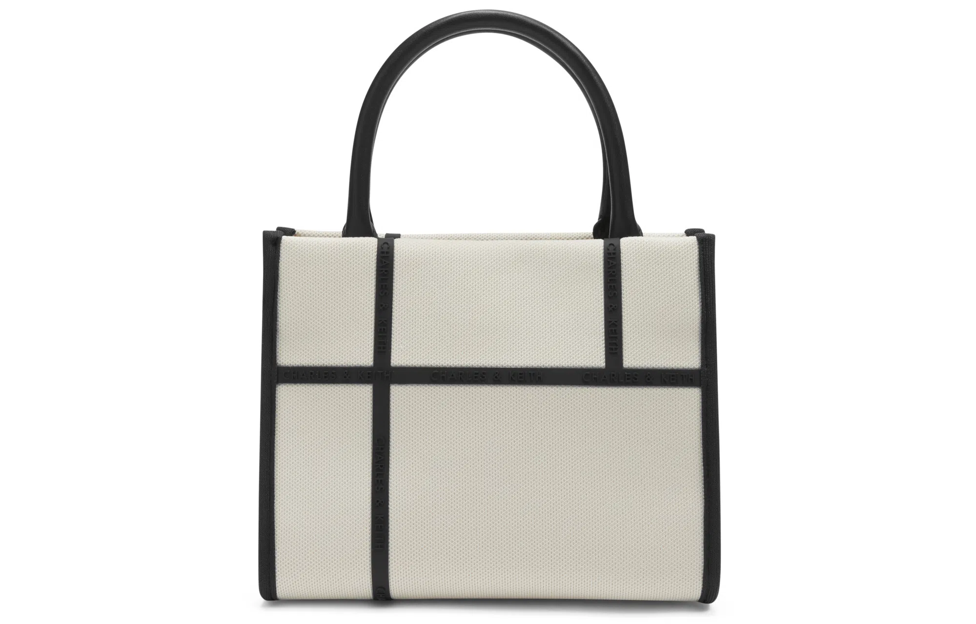 CHARLESKEITH Tote CreamBlack