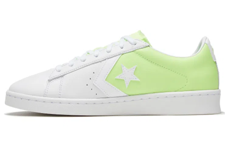 Converse Cons Pro Leather Green White