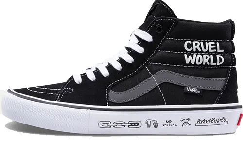Vans SK8 PRO Black White