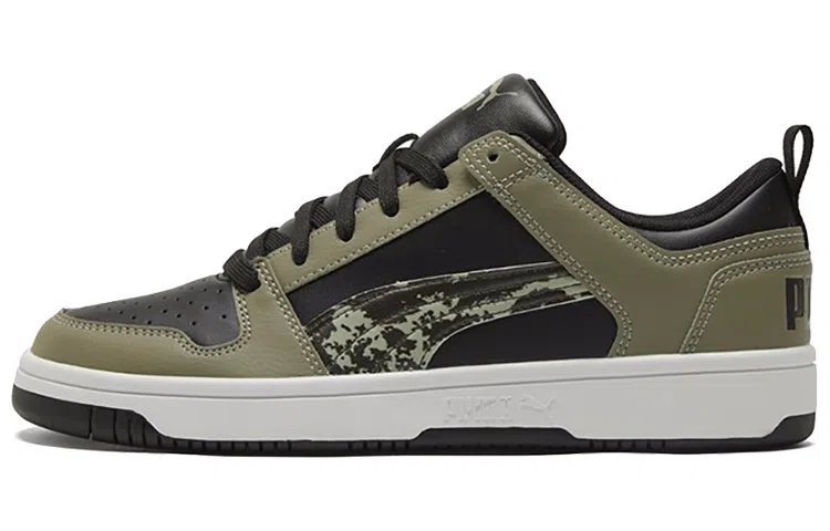 PUMA Rebound Layup Black Green White