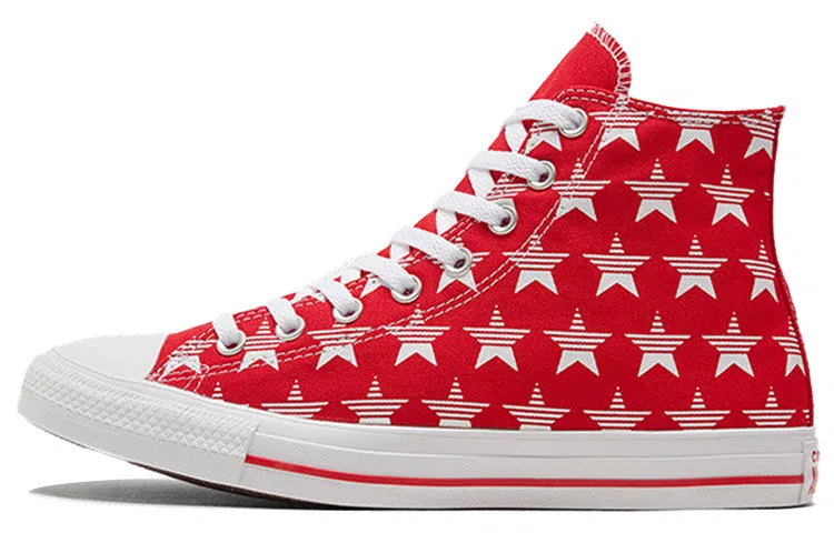 Converse All Star High Top White Red