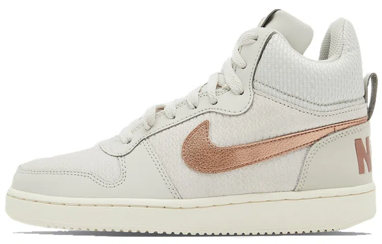 Nike Court Borough Mid Prem Off White Gold