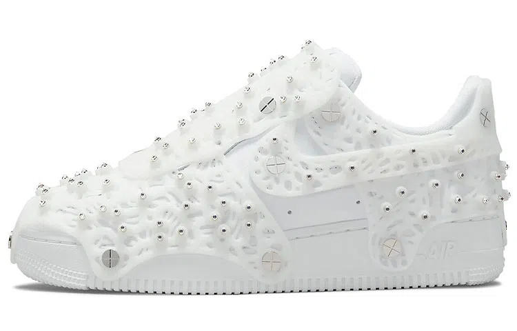 Swarovski x Nike Air Force 1 LXX White