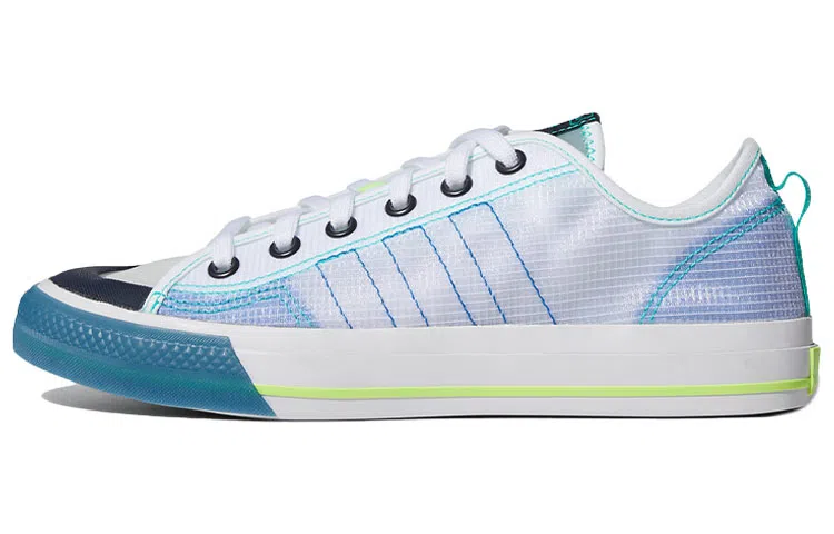 adidas Nizza RF White Blue Green