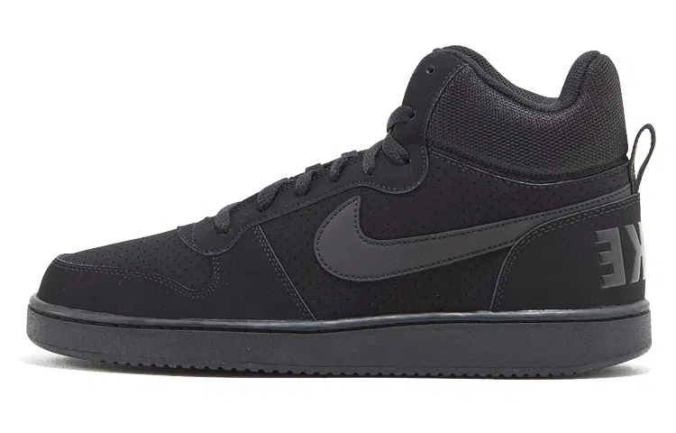 Nike Court Borough Mid Black