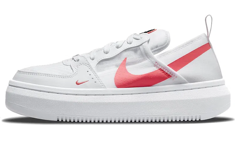 Nike Court Vision 1 Alta TXT White Red