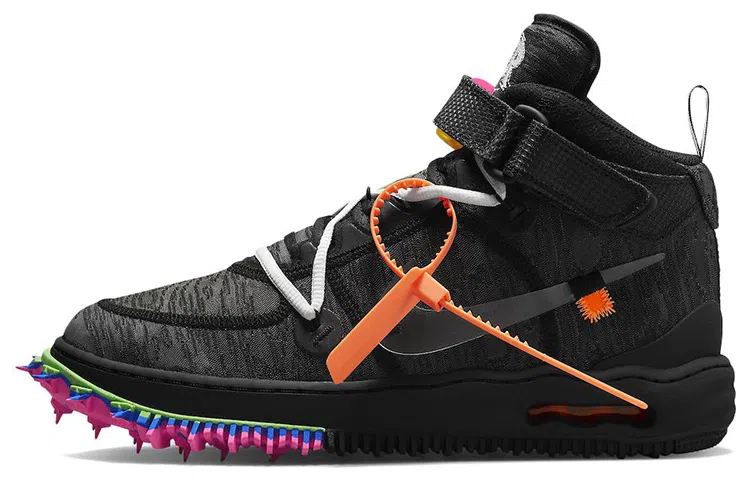 OFF-WHITE x Nike Air Force 1 Mid SP Black
