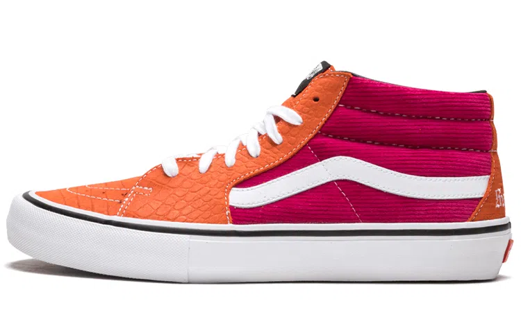 Supreme x Vans SK8 Croc Corduroy Fuchsia