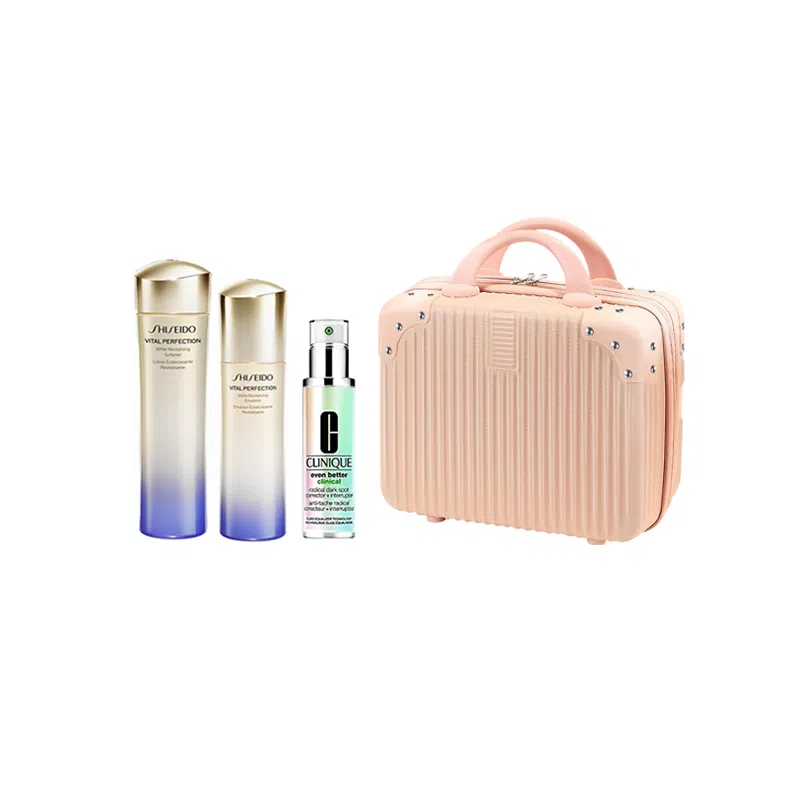 资生堂 悦薇水乳清爽热门护肤三件套行李箱 补水保湿