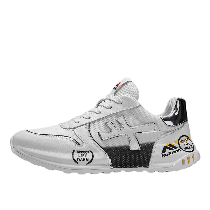 哥仑步 厚底百搭休闲网面 低帮 生活休闲鞋 男款