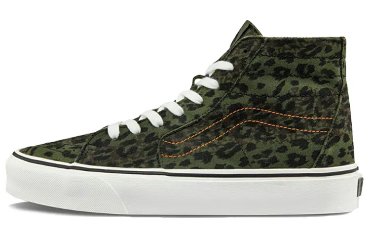Vans SK8 Tapered Leopard Green