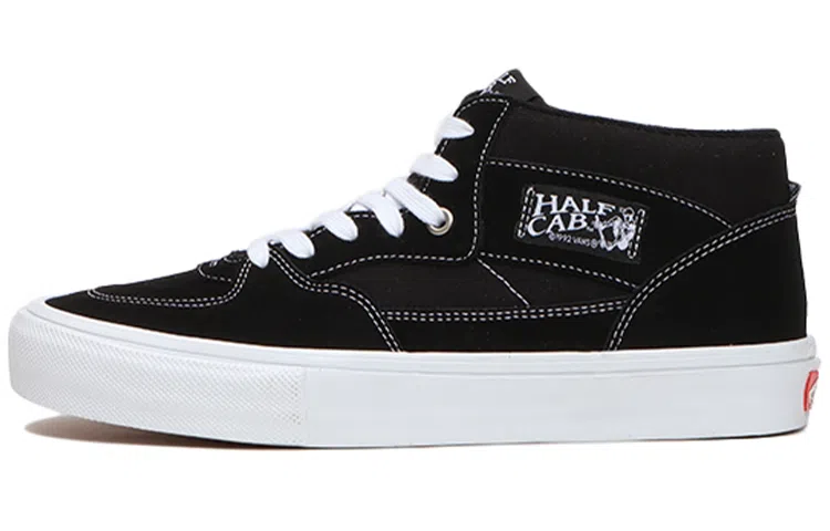 Vans Half Cab Pro Skate Black White