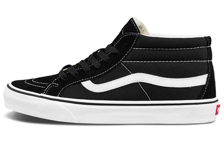 Vans SK8 Mid Black White
