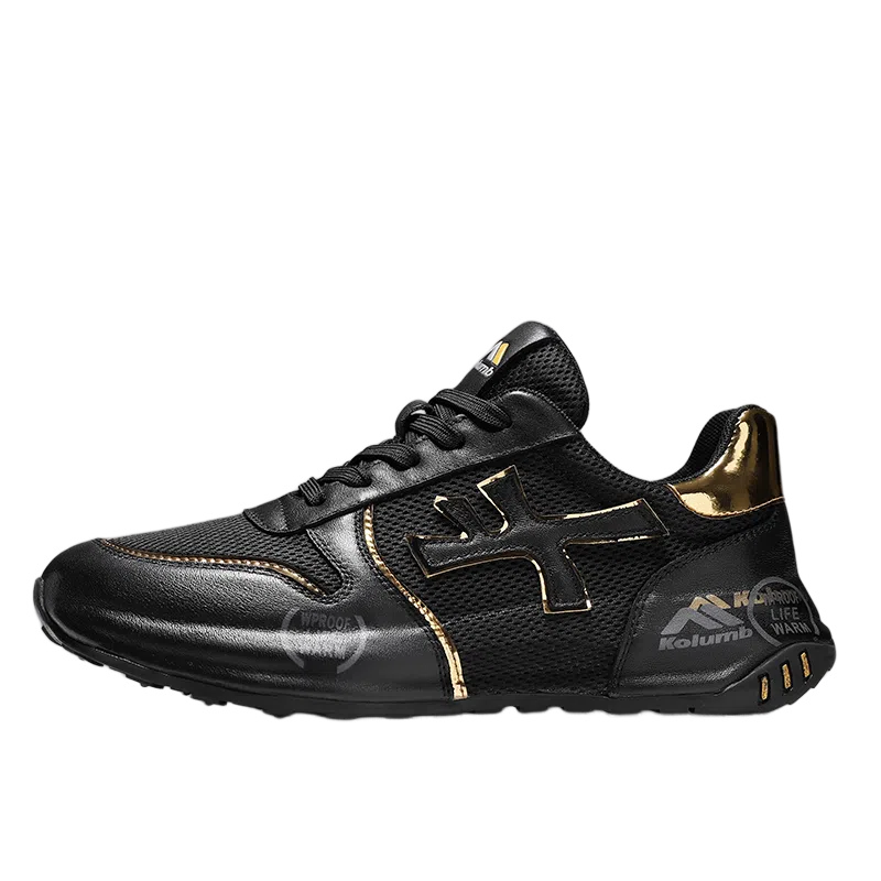 哥仑步 厚底百搭休闲网面 低帮 生活休闲鞋 男款