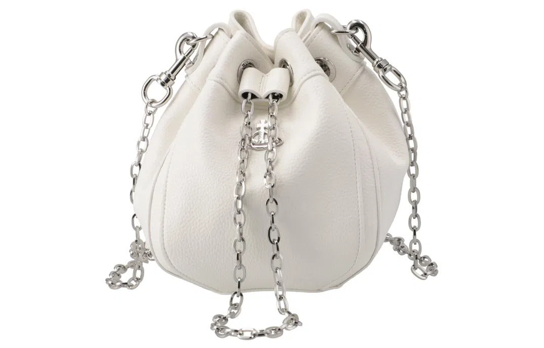 Vivienne Westwood Saturn Logo Bucket Bag