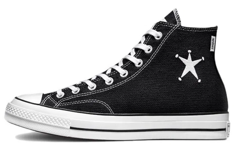 Stussy x Converse Chuck Taylor All Star 70s Black White