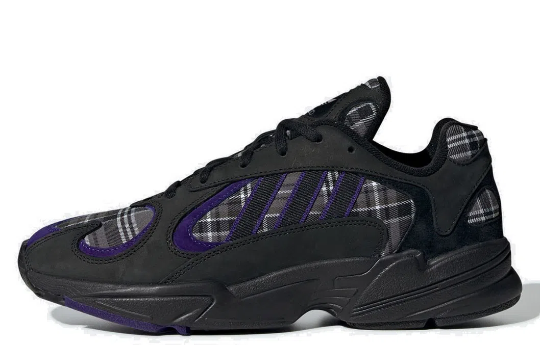 adidas Yung-1 Black Purple
