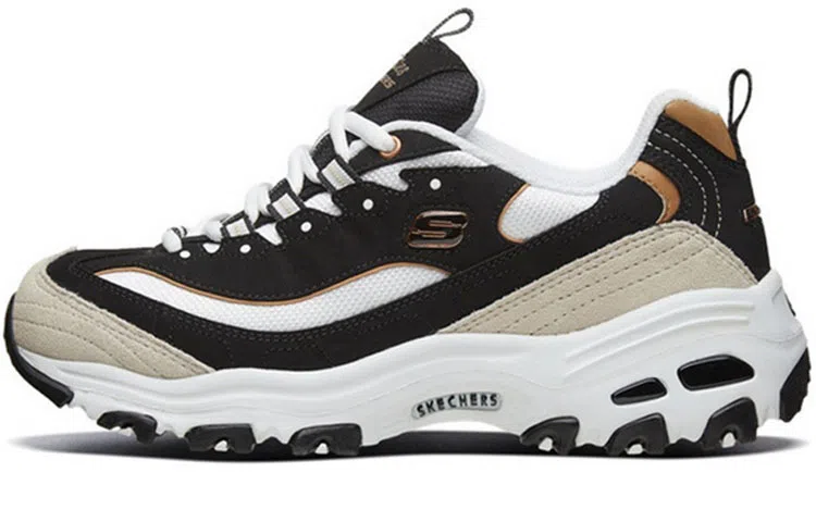 Skechers D'LITES 1.0 Black Gold