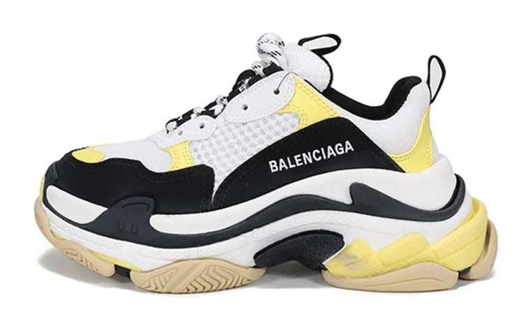 Balenciaga Triple S White Black