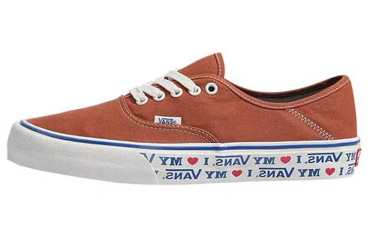 Vans Authentic "I Love My VANS" Orange