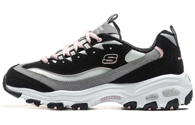 Skechers D'LITES Black Grey