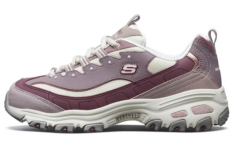 Skechers D'LITES Purple White