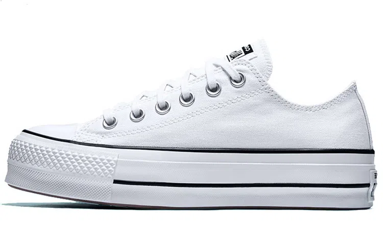Converse Chuck Taylor All Star Platform Low Top White