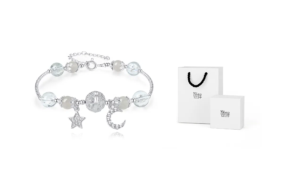 饰伴 小众设计感冷淡风 超仙银河月光系 转运百搭星河 手链 女款