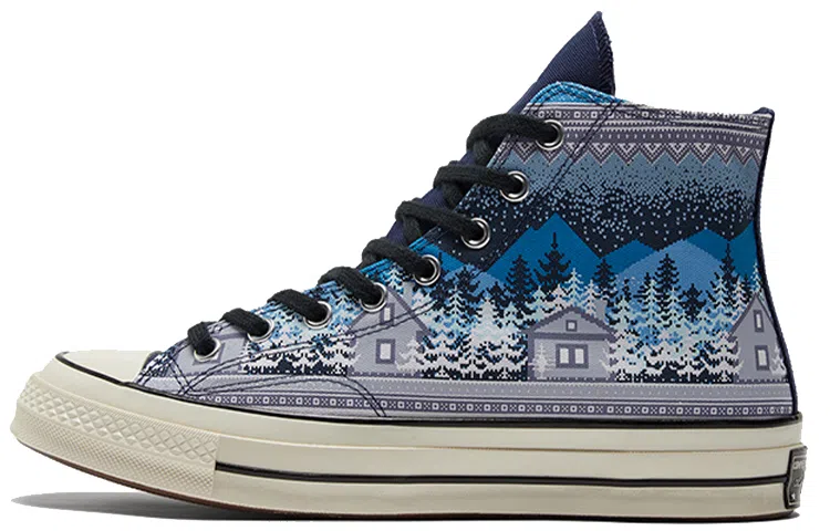Converse 1970s Chuck Taylor All Star High Blue Grey