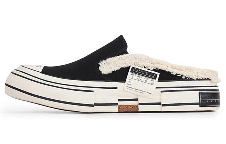 xVESSEL G.O.P. Black Slip On