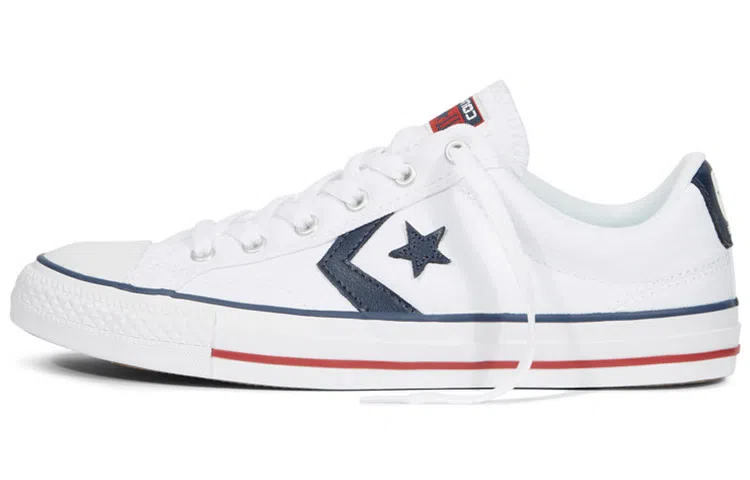 Converse Star Player White Blue