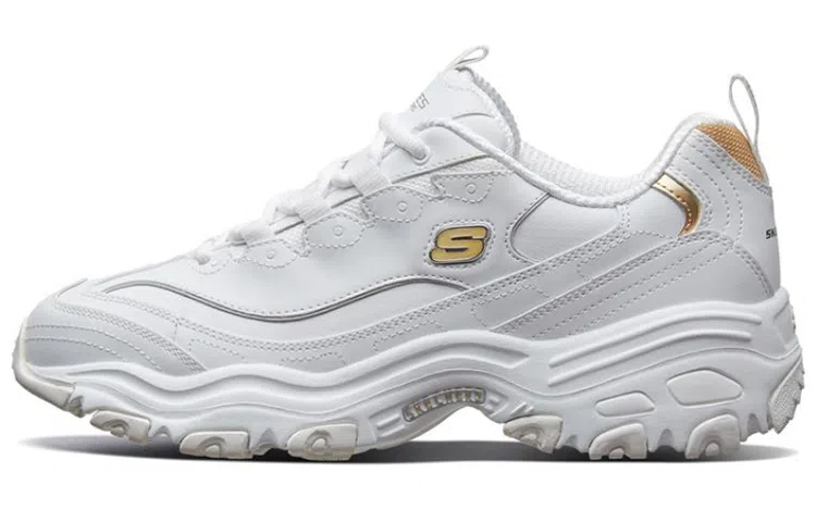 Skechers D'lites 1.0 White Gold
