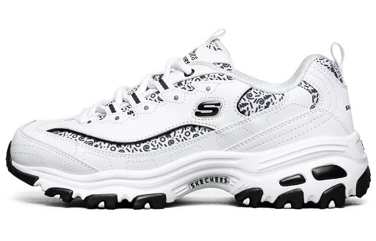 Skechers D'Lites 1.0 White Black